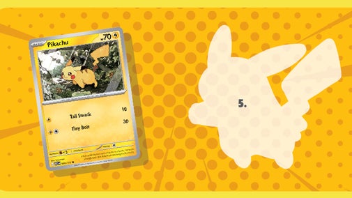Pokémon sticker booklet showing pikachu